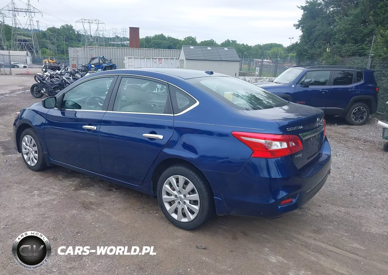 2017 Nissan Sentra Sv VIN:3N1AB7AP0HY303562 - 3