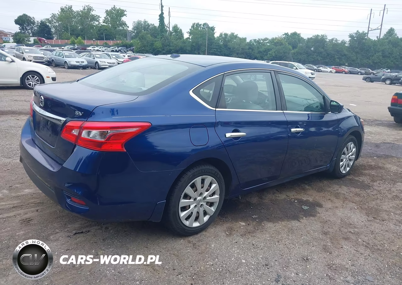2017 Nissan Sentra Sv VIN:3N1AB7AP0HY303562 - 4