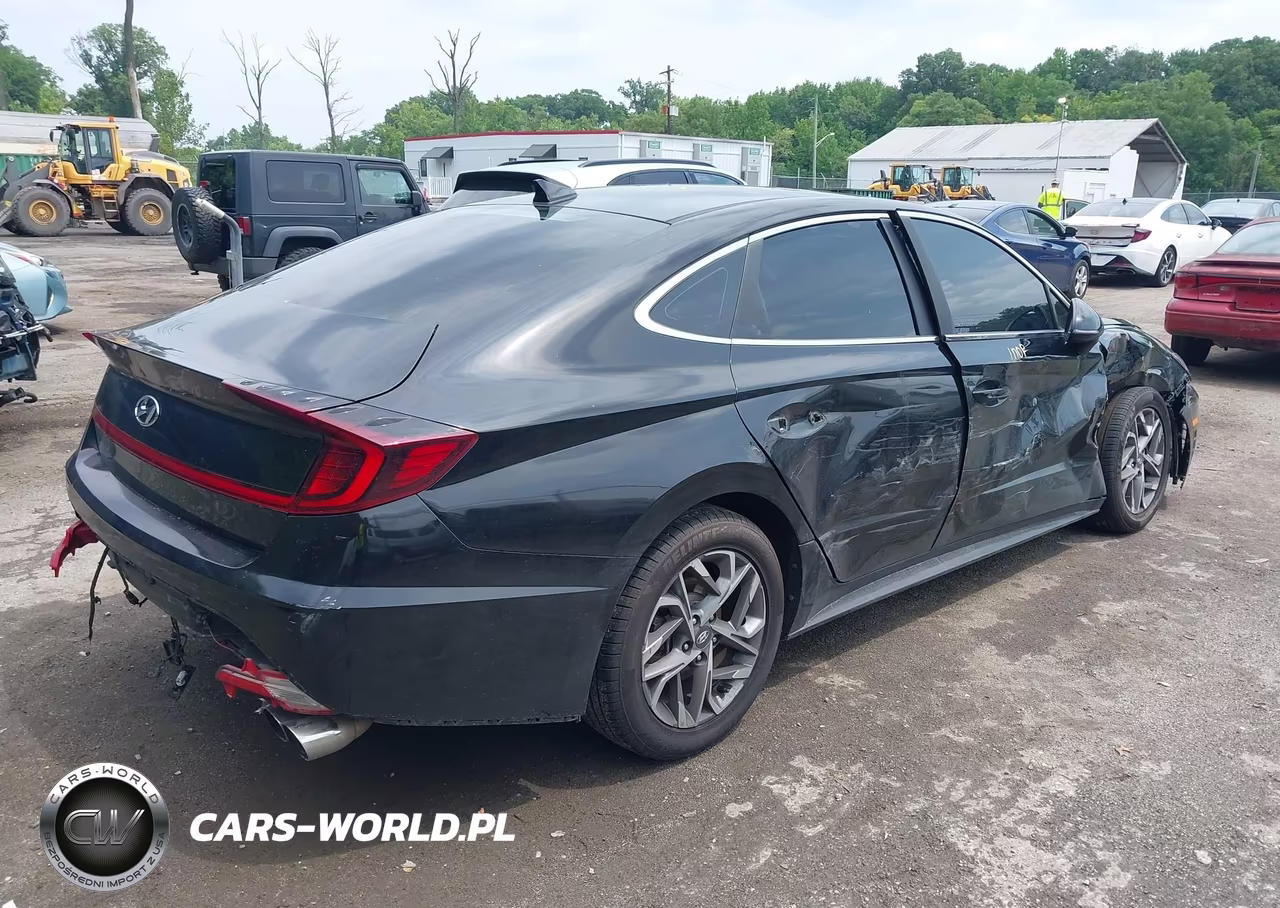 2020 Hyundai Sonata Sel VIN:5NPEL4JA2LH008118 - 4