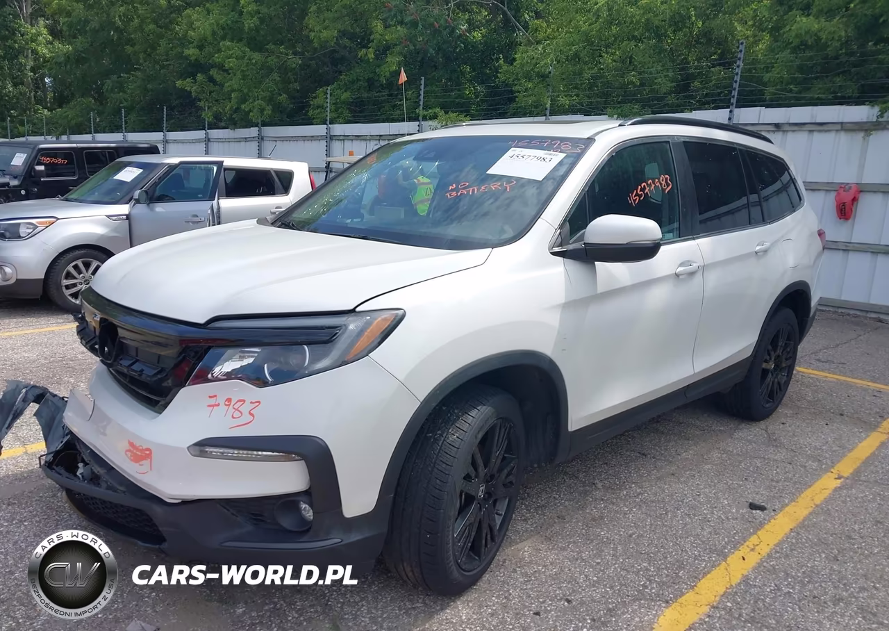 2022 Honda Pilot Awd Special Edition VIN:5FNYF6H25NB010347 - 2