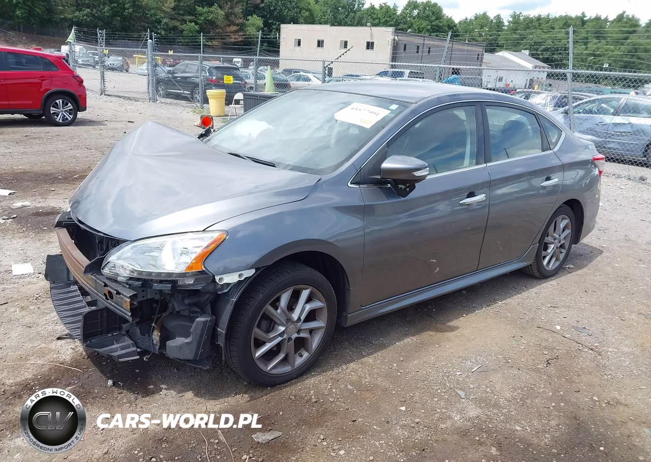 2015 Nissan Sentra Sr VIN:3N1AB7AP3FY293039 - 2