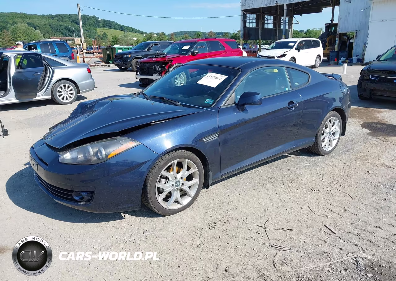 2008 Hyundai Tiburon Gt-Gt Limited-Se VIN:KMHHN66F08U283941 - 2
