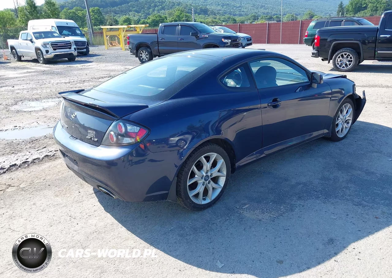 2008 Hyundai Tiburon Gt-Gt Limited-Se VIN:KMHHN66F08U283941 - 4