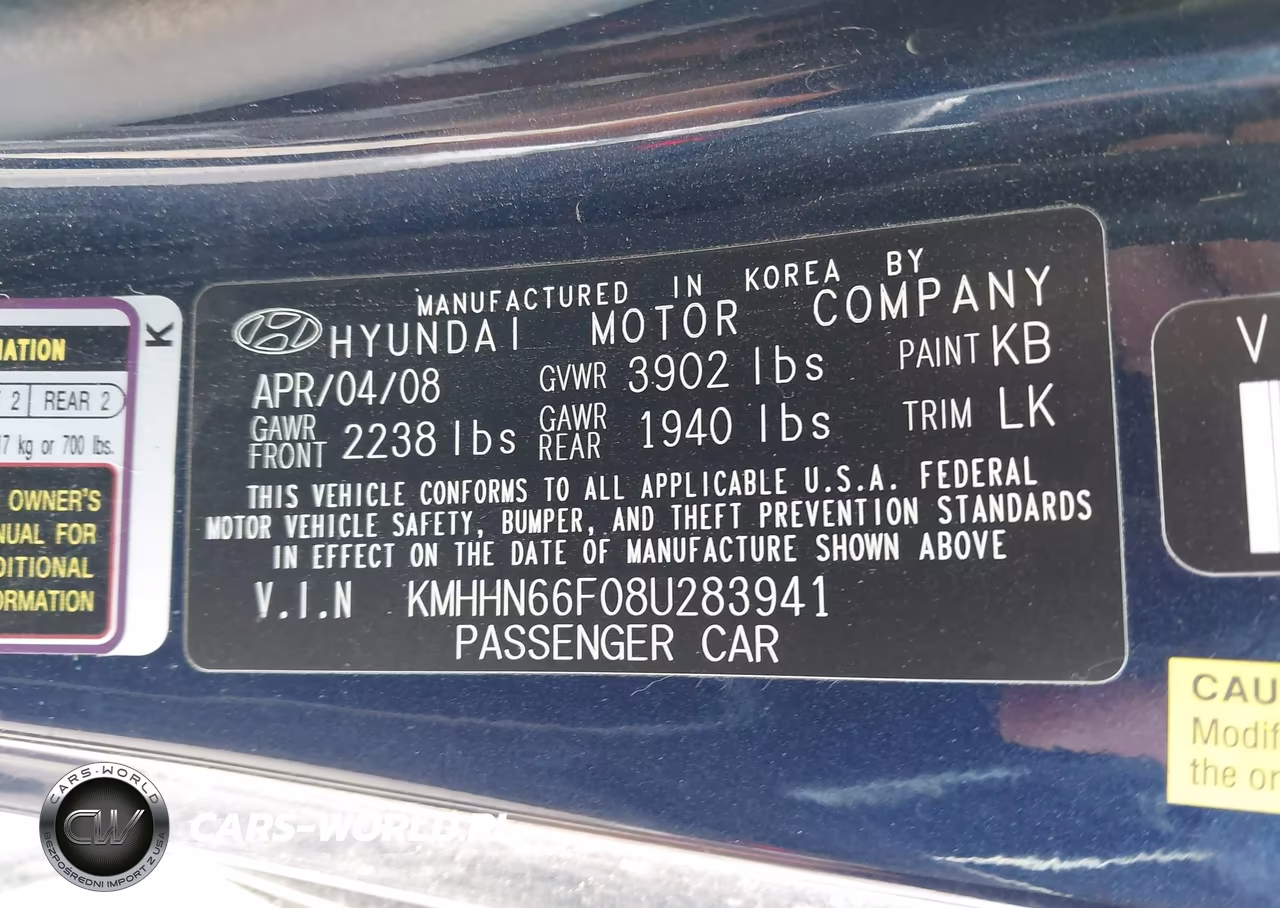 2008 Hyundai Tiburon Gt-Gt Limited-Se VIN:KMHHN66F08U283941 - 9