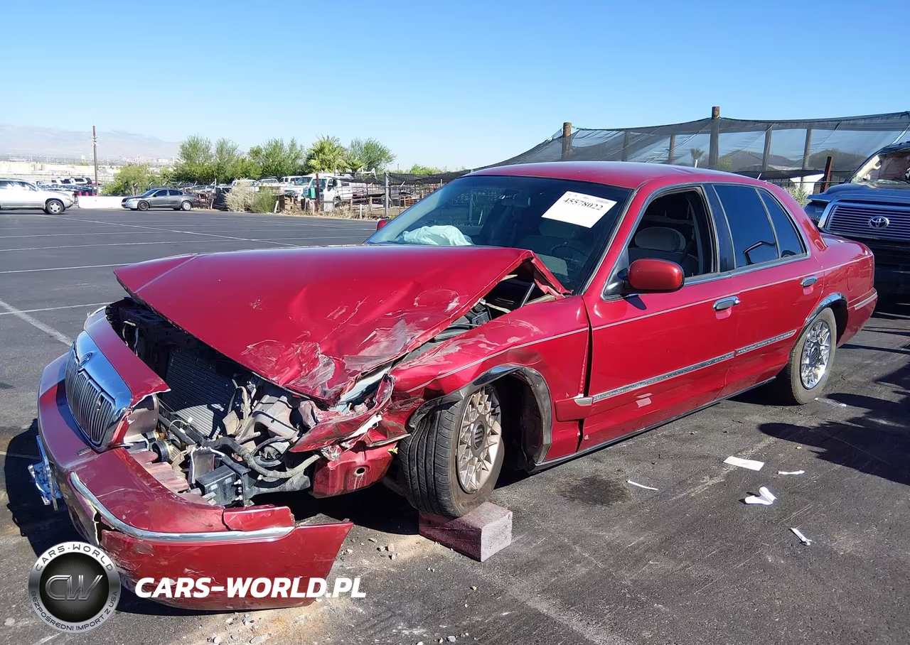 2001 Mercury Grand Marquis Gs VIN:2MEFM74W91X644040 - 2