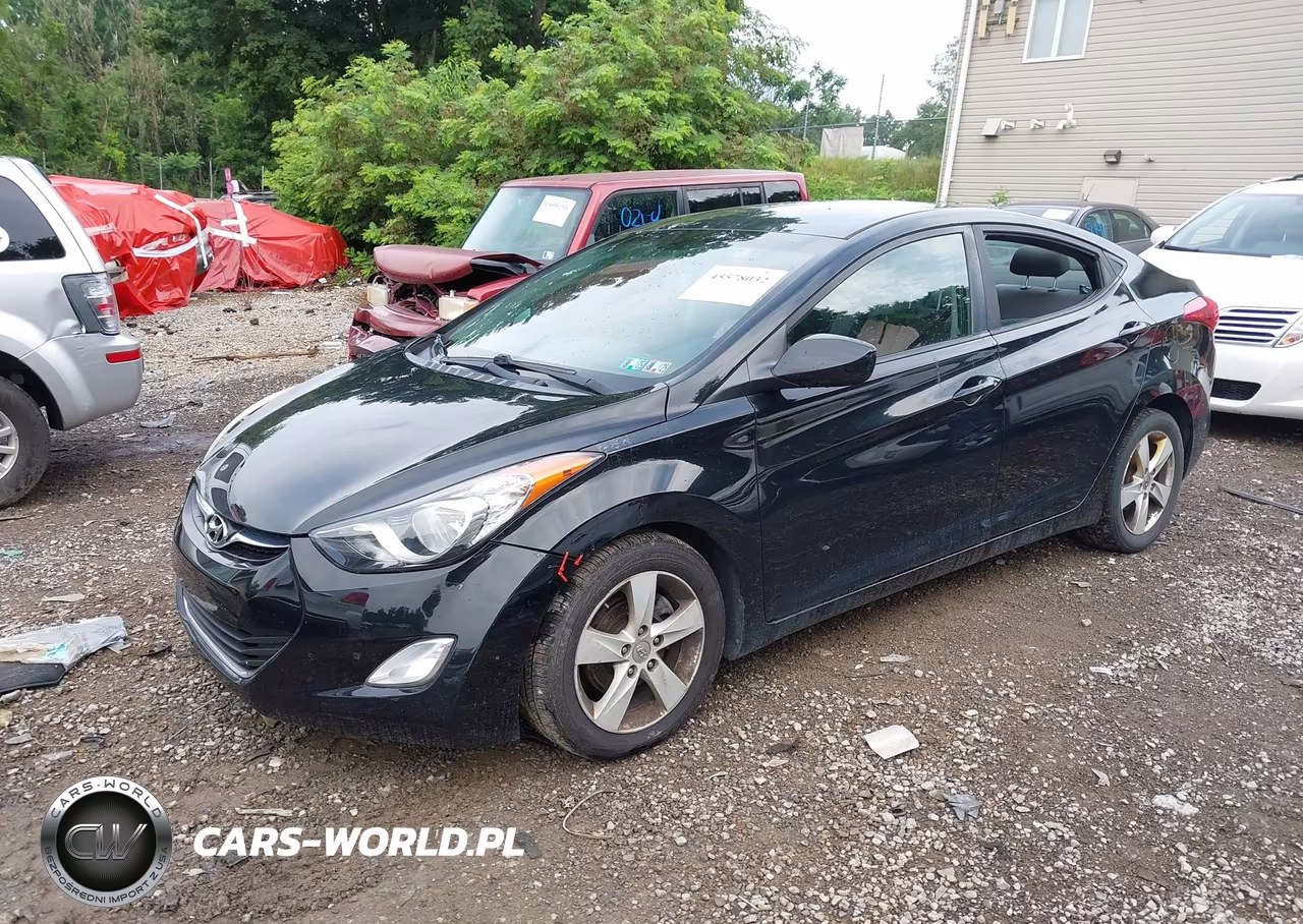 2012 Hyundai Elantra Gls (Ulsan Plant) VIN:KMHDH4AE5CU426853 - 2