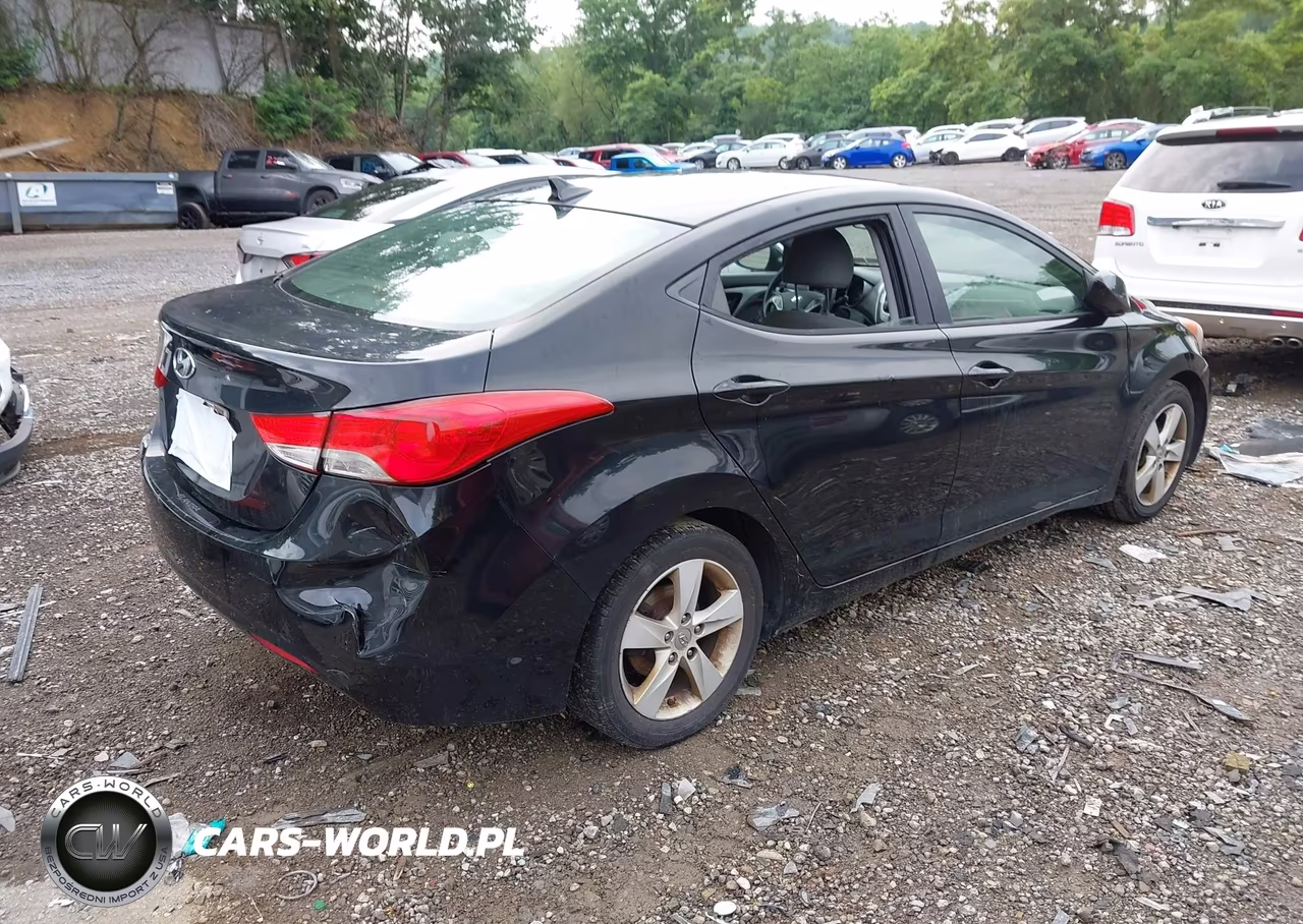 2012 Hyundai Elantra Gls (Ulsan Plant) VIN:KMHDH4AE5CU426853 - 4