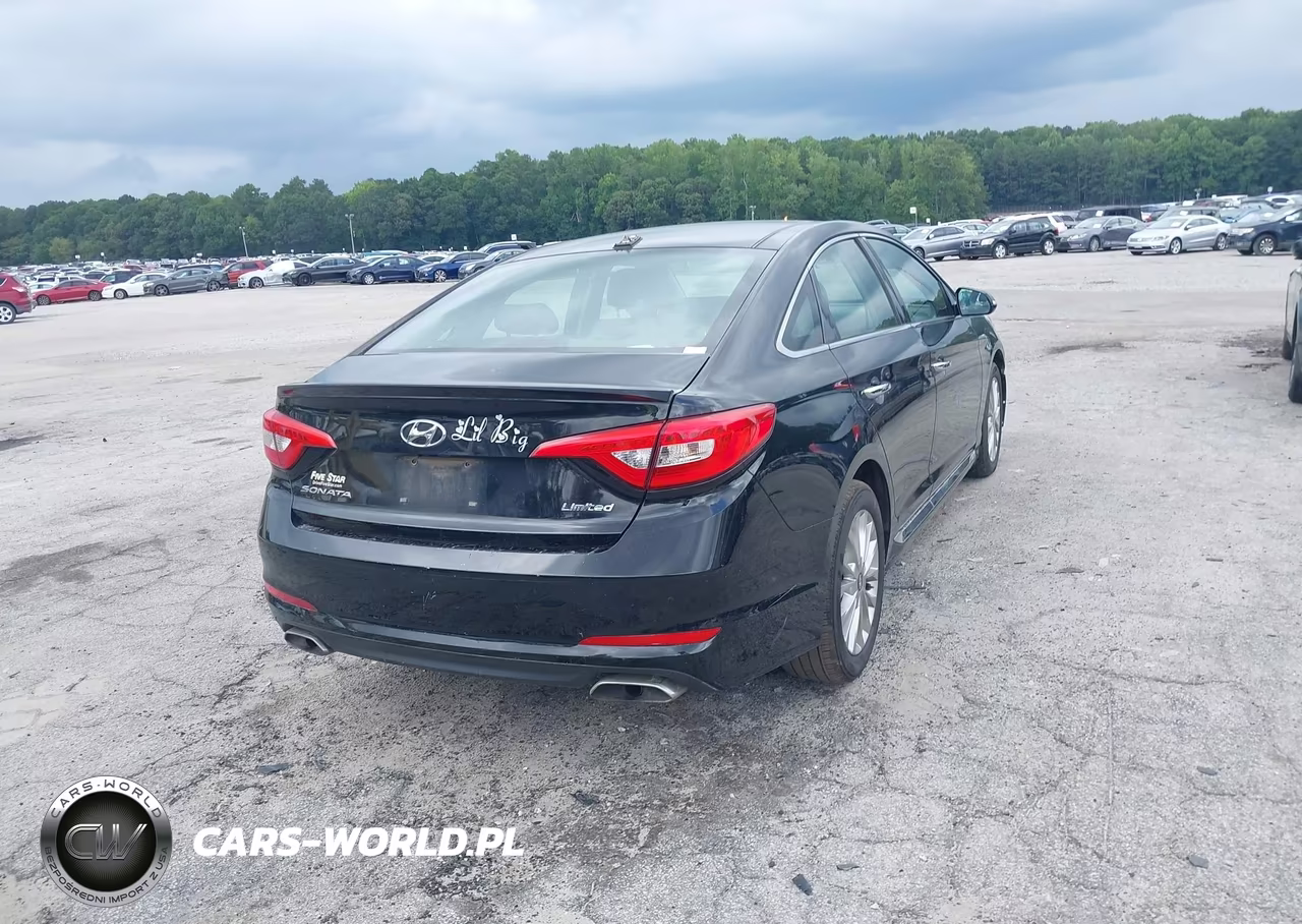 2015 Hyundai Sonata Limited VIN:5NPE34AF7FH090847 - 4