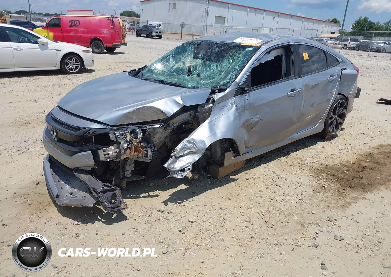2020 Honda Civic Sport VIN:2HGFC2F88LH531460 - 2