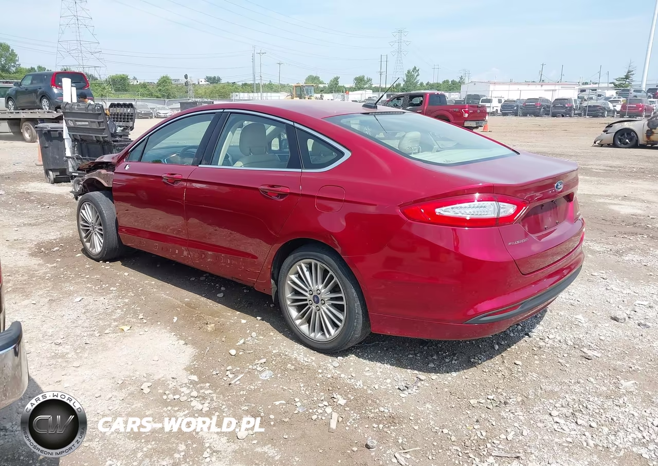 2014 Ford Fusion Se VIN:3FA6P0HD7ER175324 - 3