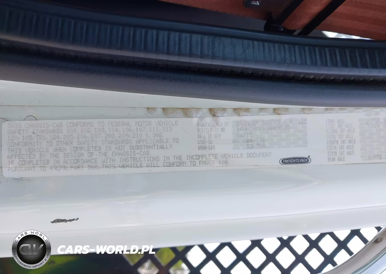 2016 Freightliner M2 106 Medium Duty VIN:1FVHCYCY0GHHE9535 - 5