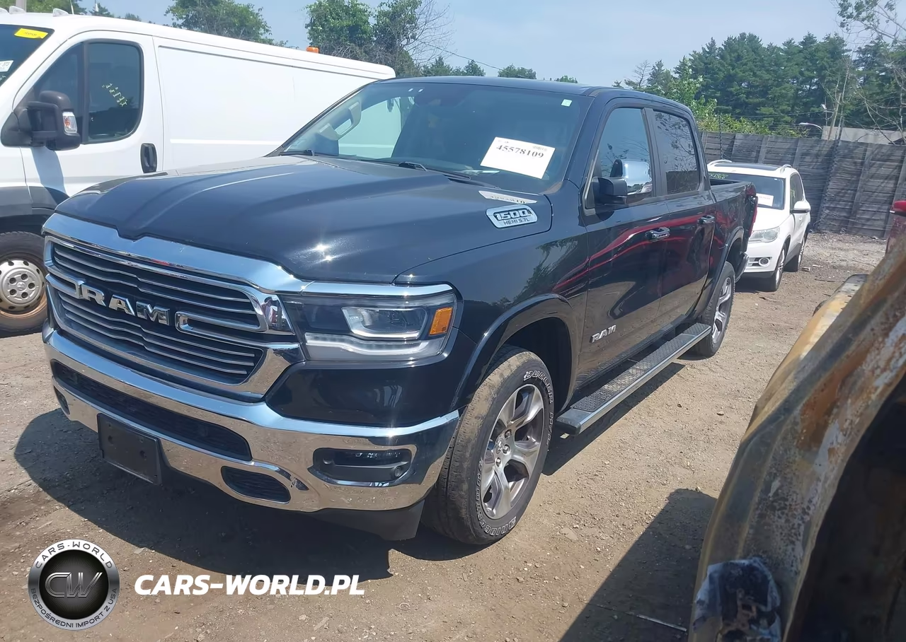 2021 Ram 1500 Laramie 4X4 5'7 Box VIN:1C6SRFJT3MN553655 - 2