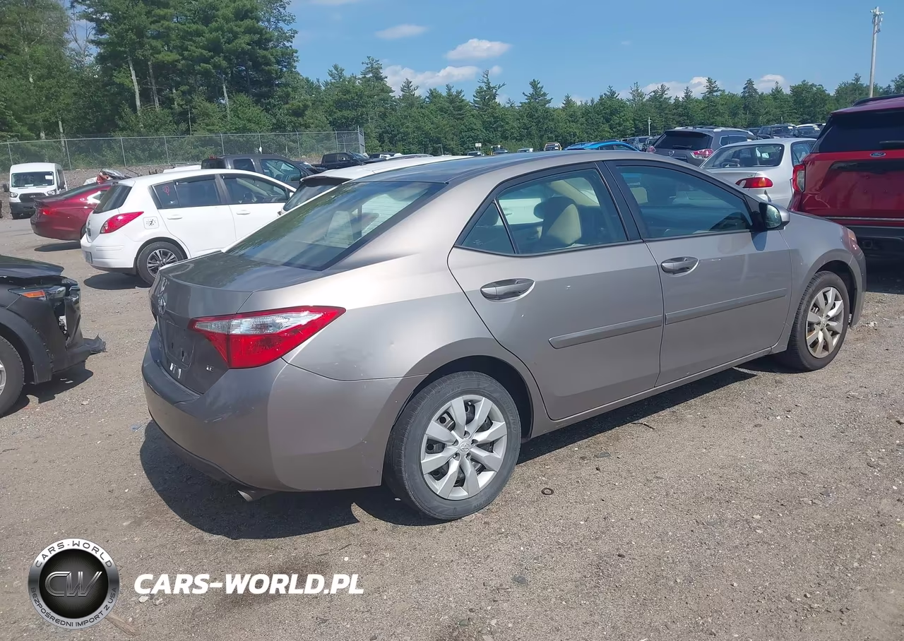 2014 Toyota Corolla Le VIN:2T1BURHE8EC082462 - 4