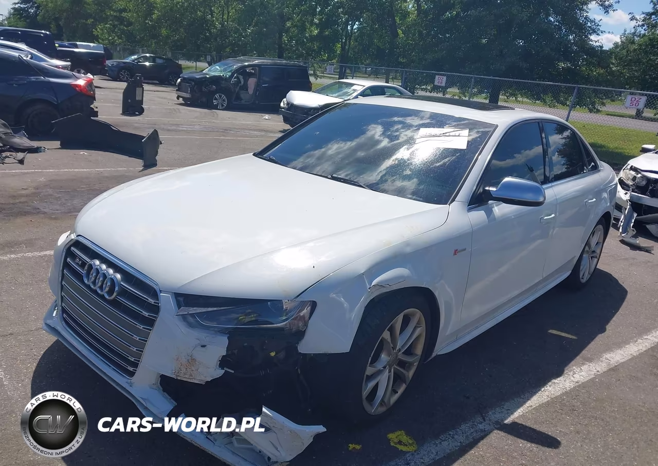 2014 Audi S4 3.0T Premium Plus VIN:WAUBGAFL2EA029557 - 2