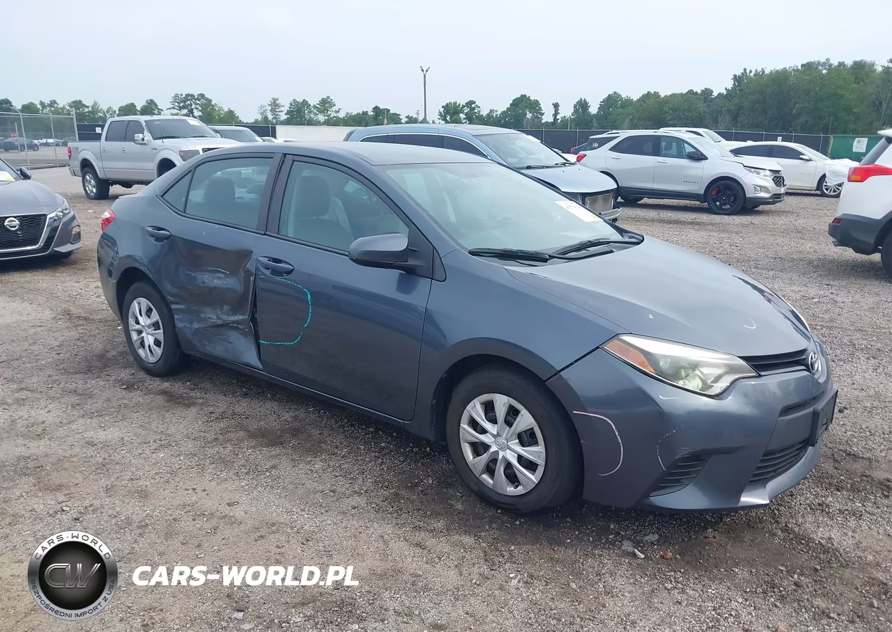 2014 Toyota Corolla Le Eco – zdjęcie 1 z 16