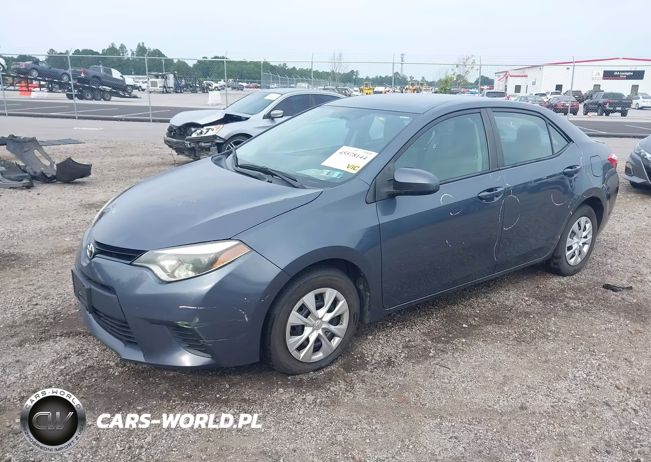 2014 Toyota Corolla Le Eco VIN:2T1BPRHE7EC192765 - 2