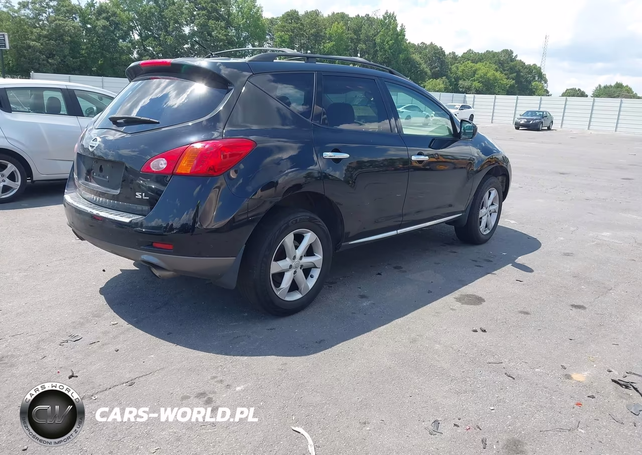 2010 Nissan Murano Sl VIN:JN8AZ1MU9AW006895 - 4