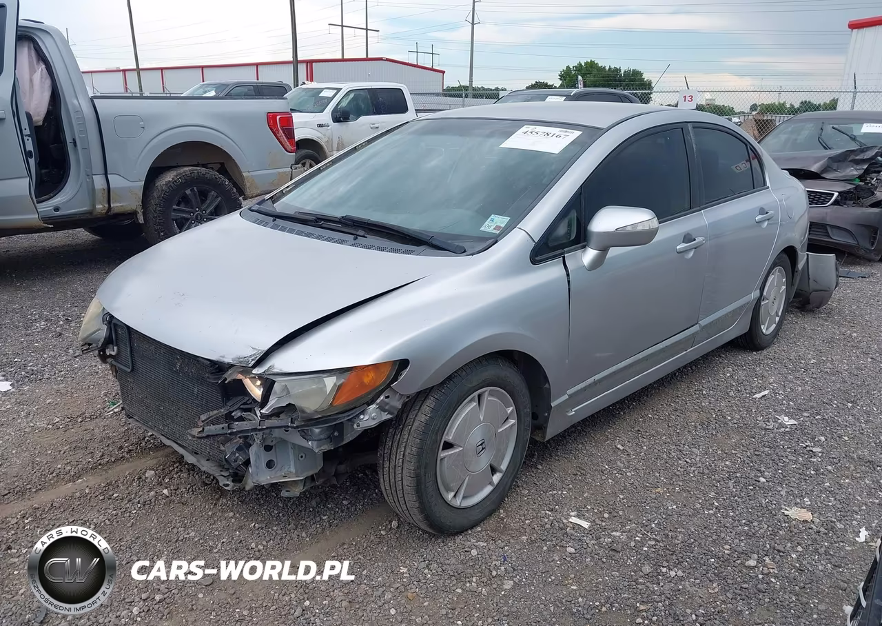 2007 Honda Civic Hybrid VIN:JHMFA362X7S023073 - 2