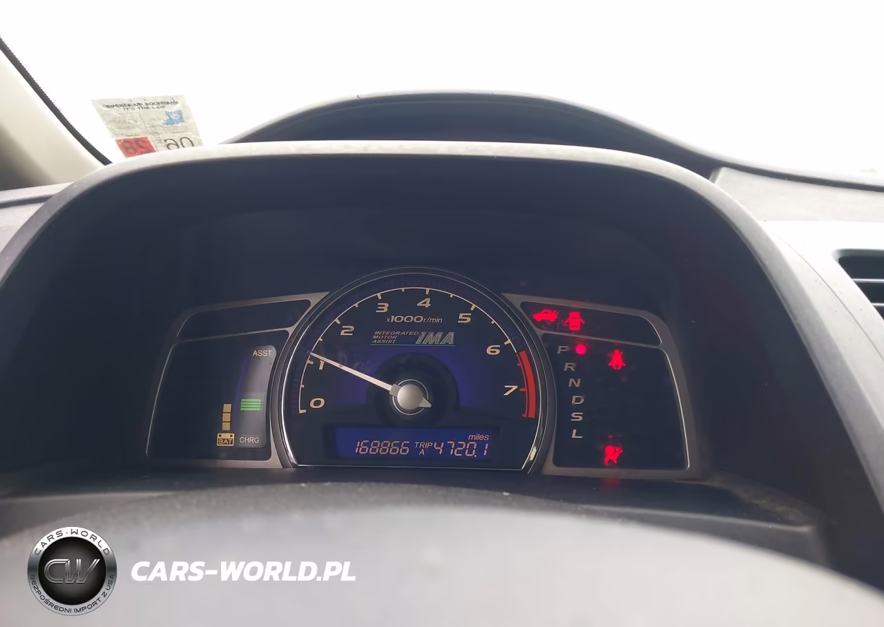 2007 Honda Civic Hybrid VIN:JHMFA362X7S023073 - 7