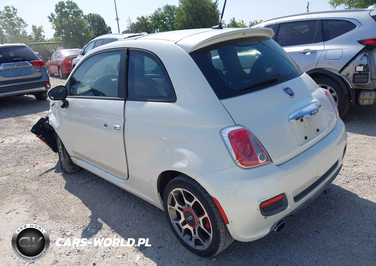 2013 Fiat 500 Sport VIN:3C3CFFBRXDT536414 - 3