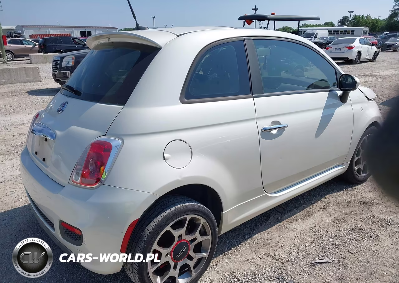 2013 Fiat 500 Sport VIN:3C3CFFBRXDT536414 - 4