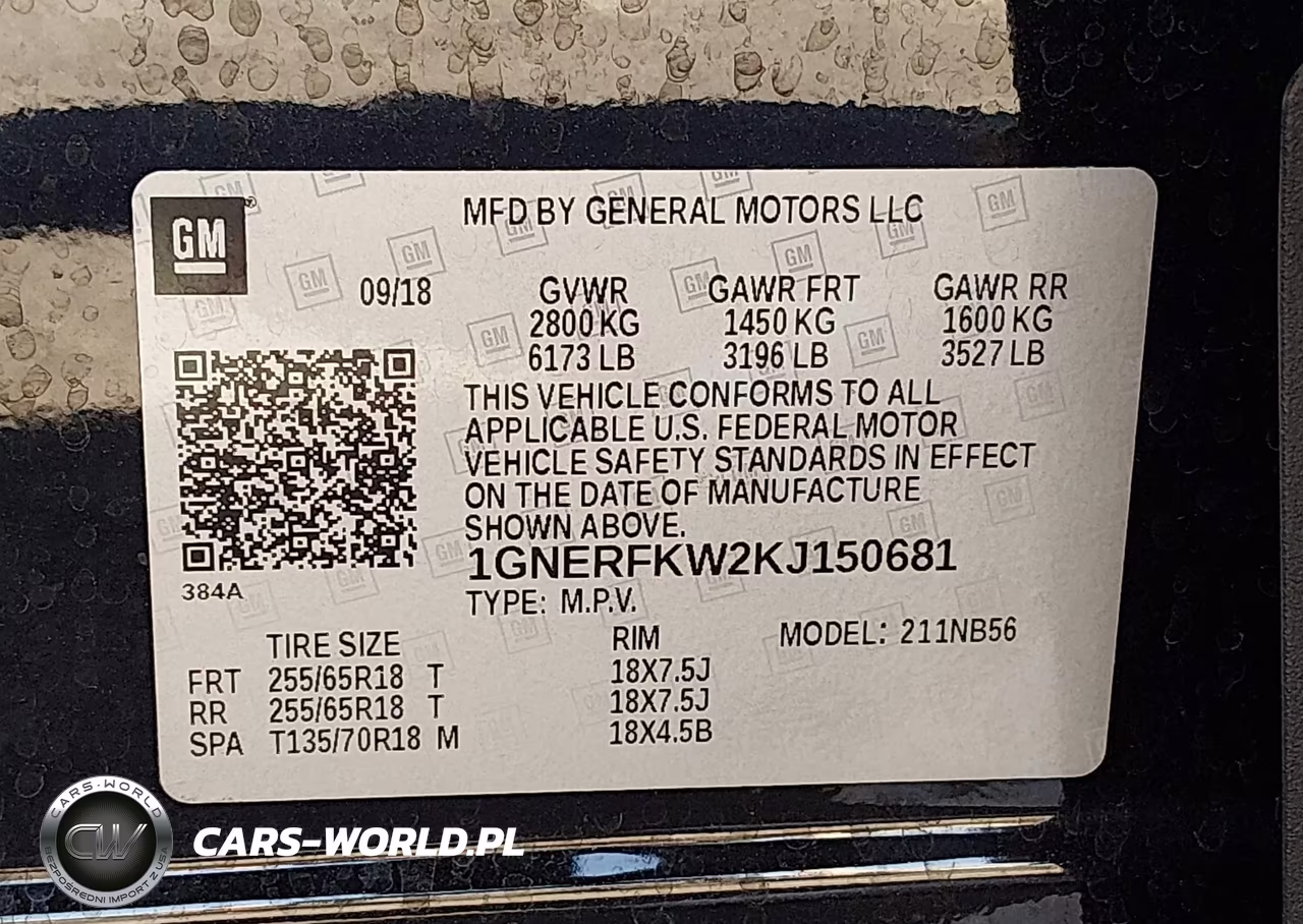 2019 Chevrolet Traverse Ls VIN:1GNERFKW2KJ150681 - 9