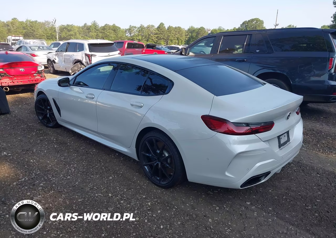 2021 BMW M850I Gtan Coupe xDrive VIN:WBAGV8C05MCF63723 - 3