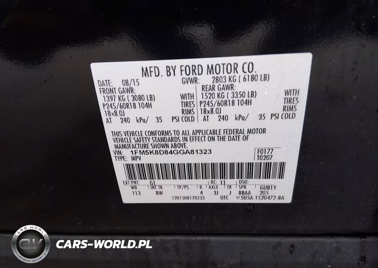 2016 Ford Explorer Xlt VIN:1FM5K8D84GGA81323 - 9