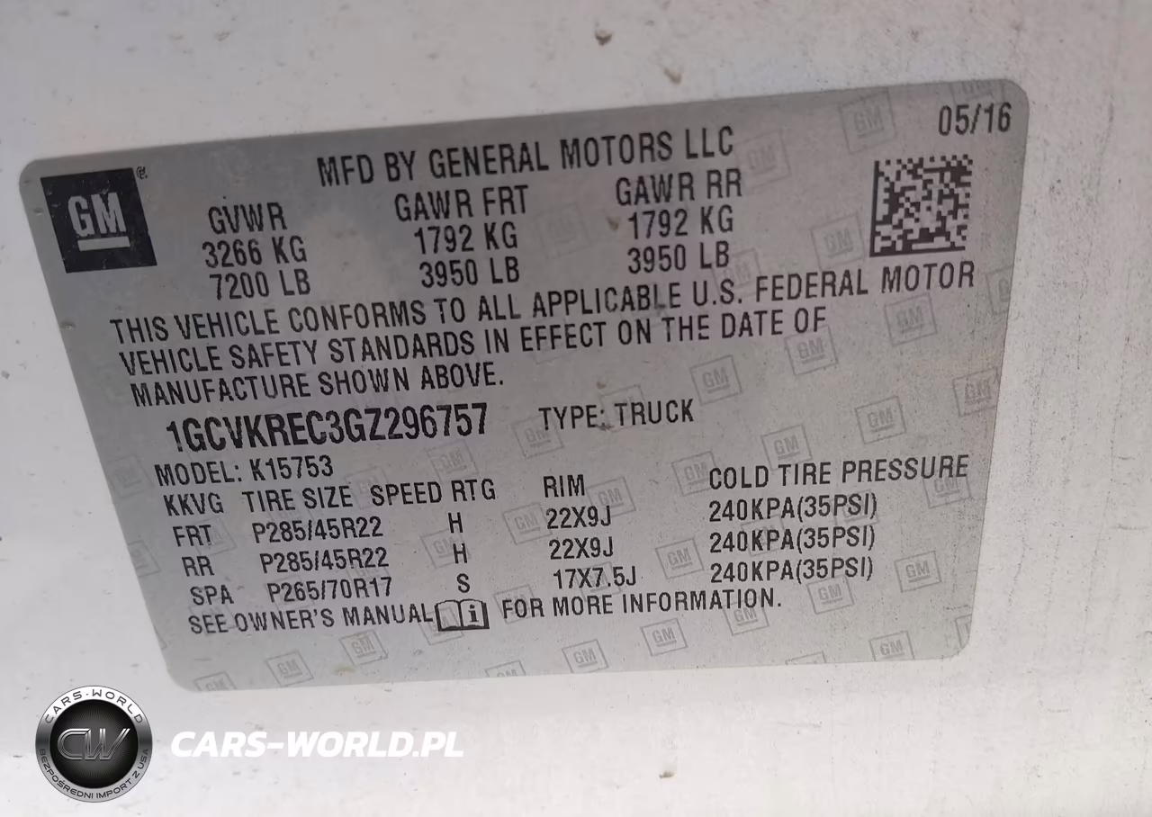 2016 Chevrolet Silverado 1500 Lt VIN:1GCVKREC3GZ296757 - 9