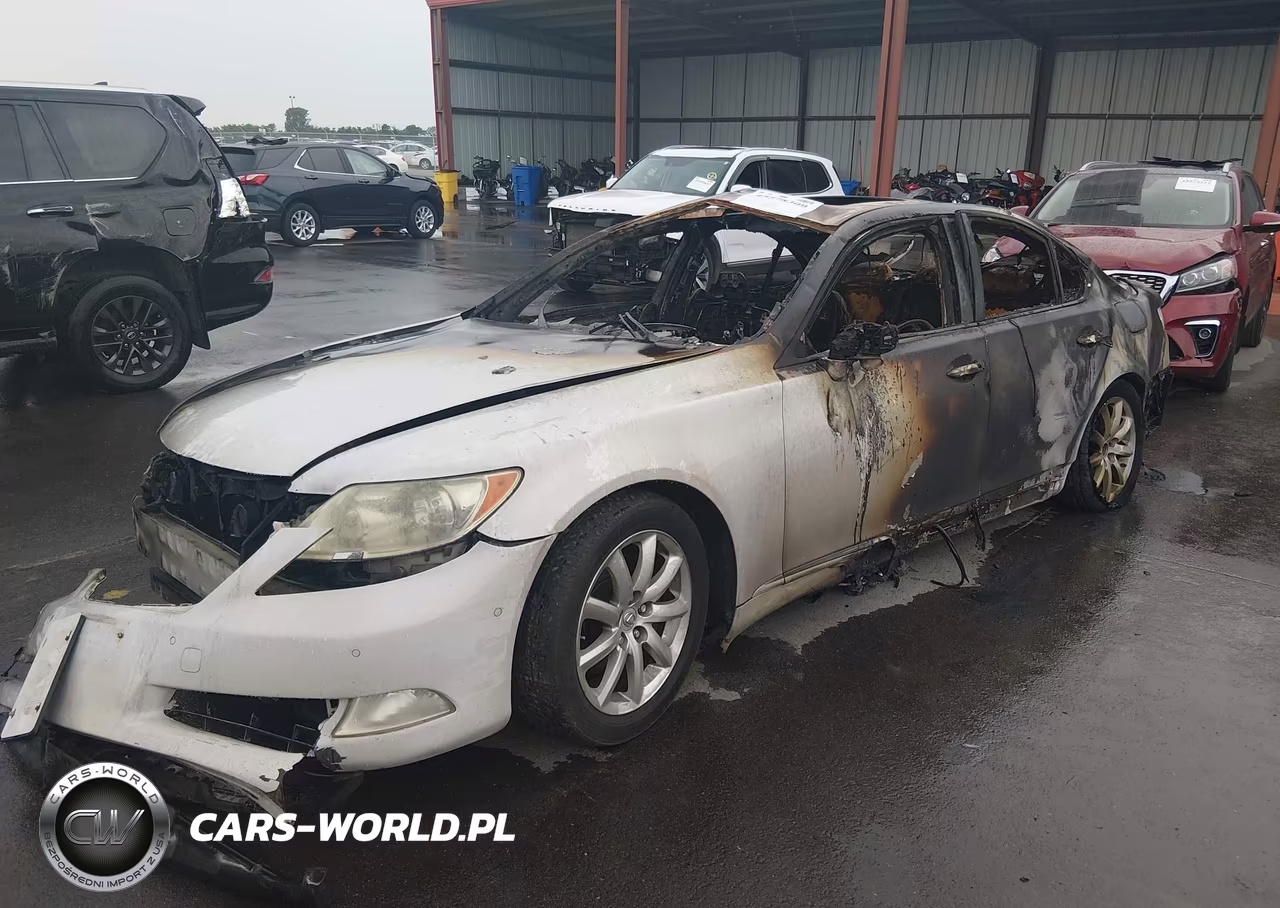 2008 Lexus Ls 460 VIN:JTHBL46FX85075532 - 2