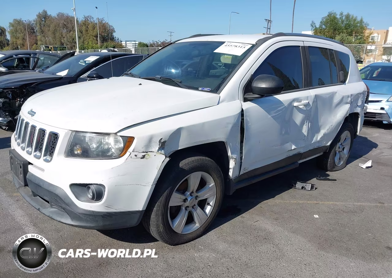 2014 Jeep Compass Sport VIN:1C4NJCBA9ED651699 - 2