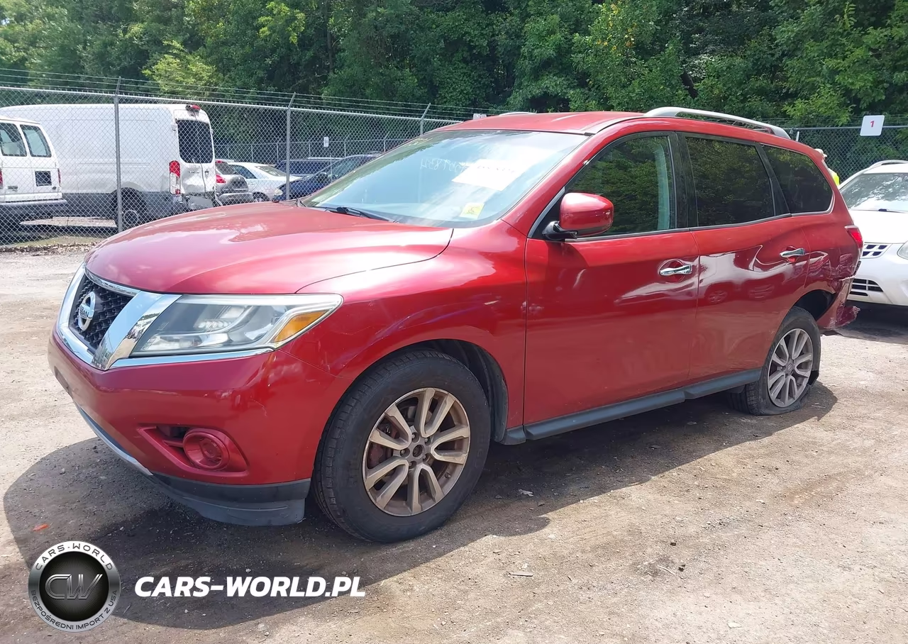 2016 Nissan Pathfinder Platinum-S-Sl-Sv VIN:5N1AR2MN1GC603913 - 2