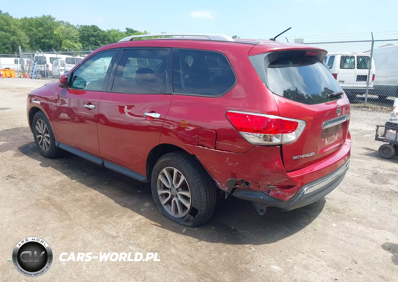 2016 Nissan Pathfinder Platinum-S-Sl-Sv VIN:5N1AR2MN1GC603913 - 3