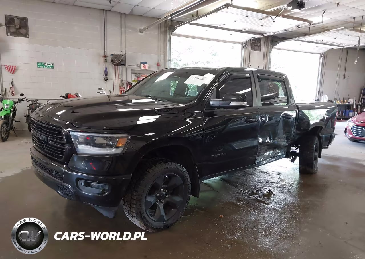 2019 Ram 1500 Big Horn-Lone Star 4X4 5'7 Box VIN:1C6SRFFT7KN850434 - 2