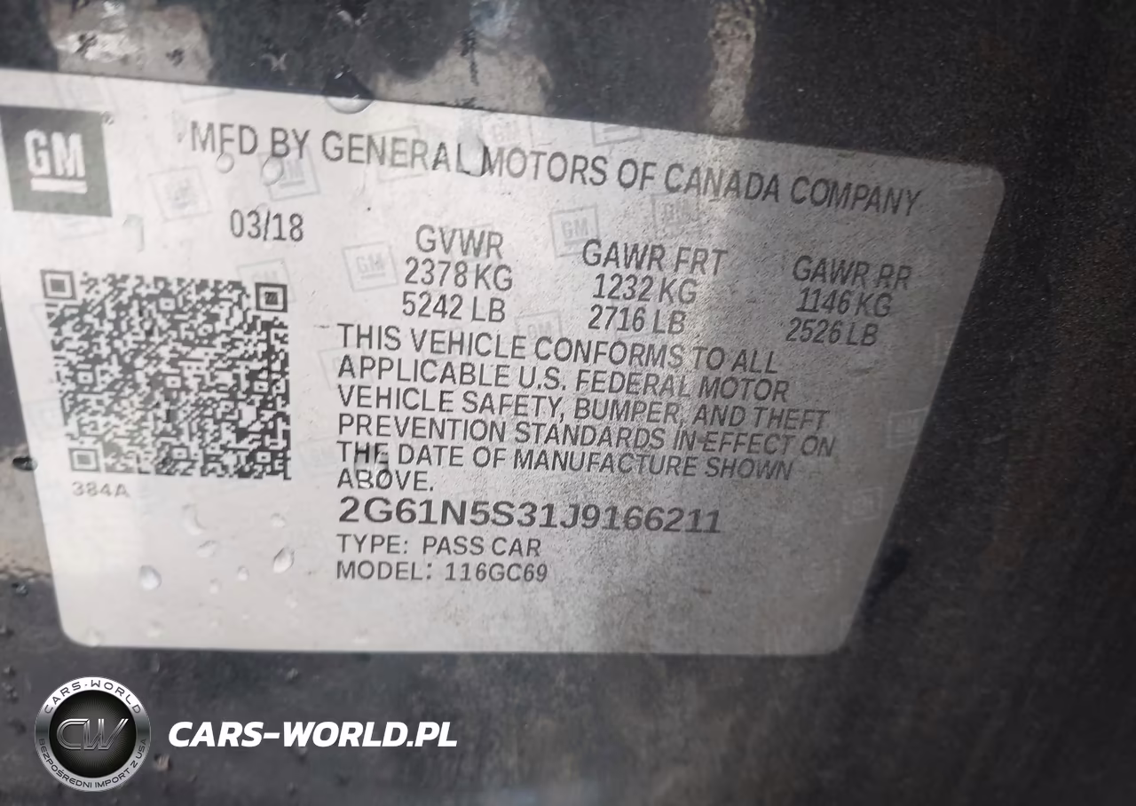 2018 Cadillac Xts Luxury VIN:2G61N5S31J9166211 - 9