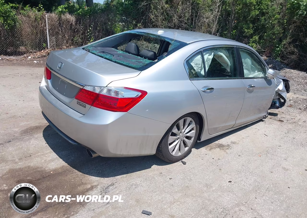 2014 Honda Accord Ex-L VIN:1HGCR2F89EA302711 - 4