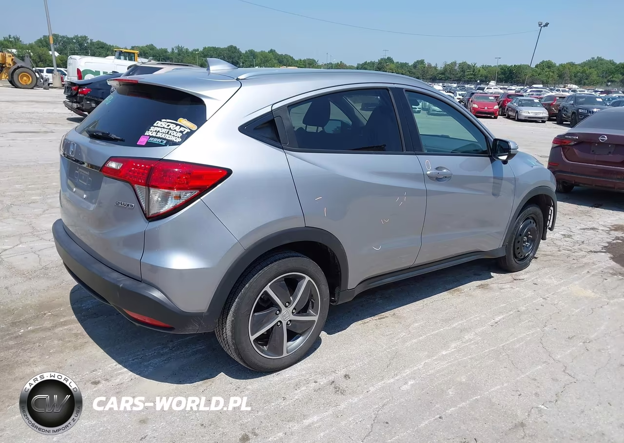2022 Honda Hr-V Awd Ex VIN:3CZRU6H5XNM764175 - 4
