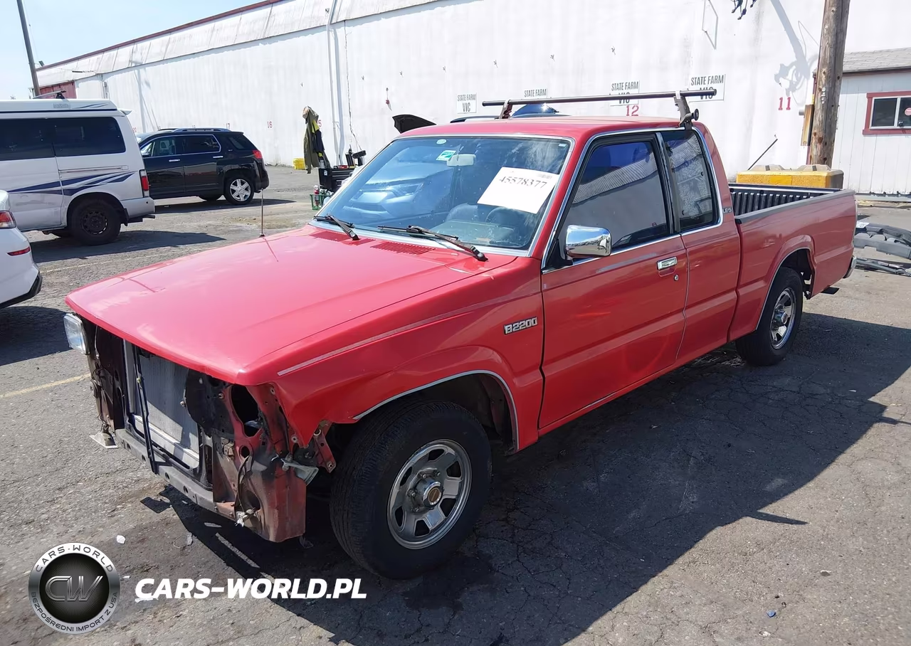 1990 Mazda B2200 Cab Plus VIN:JM2UF3130L0865805 - 2