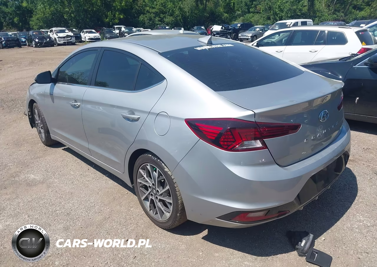 2020 Hyundai Elantra Limited VIN:KMHD84LF2LU962245 - 3