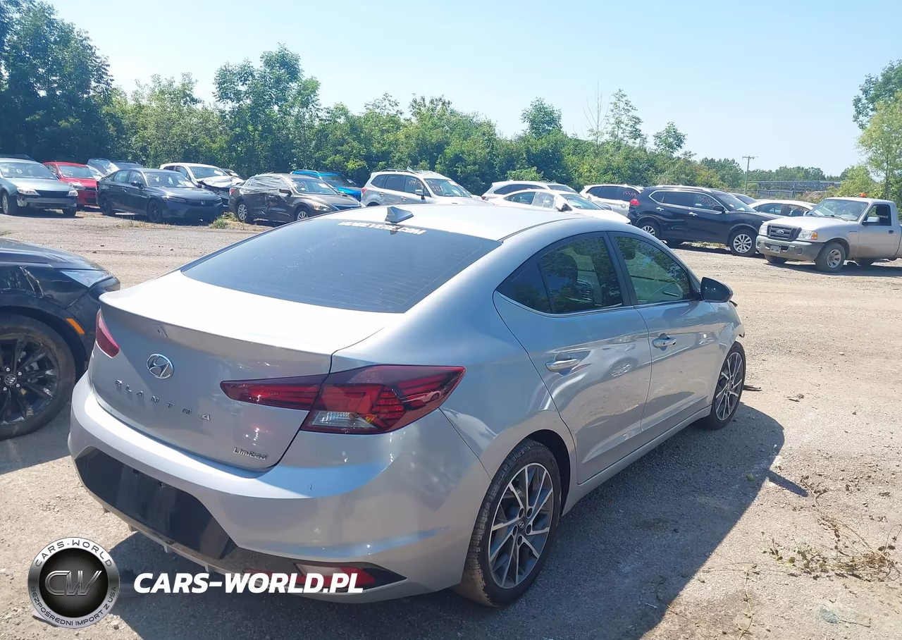 2020 Hyundai Elantra Limited VIN:KMHD84LF2LU962245 - 4