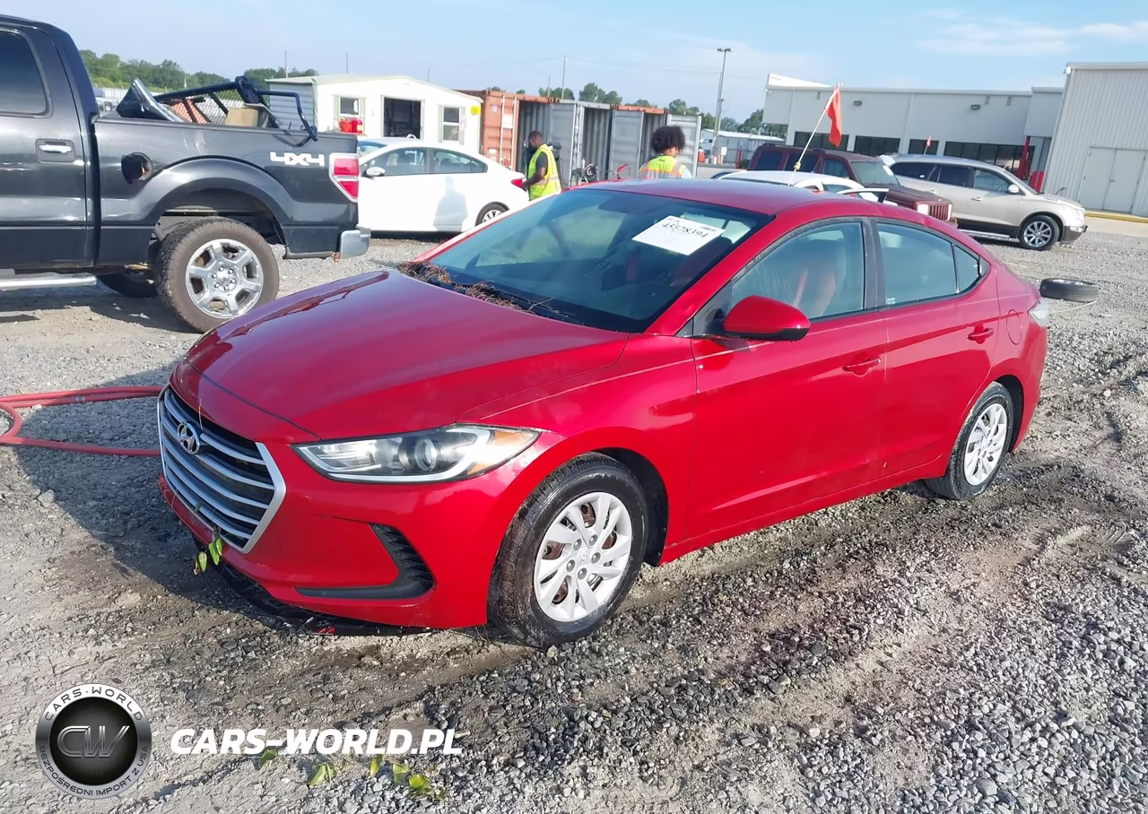 2017 Hyundai Elantra Se VIN:5NPD74LF4HH121195 - 2