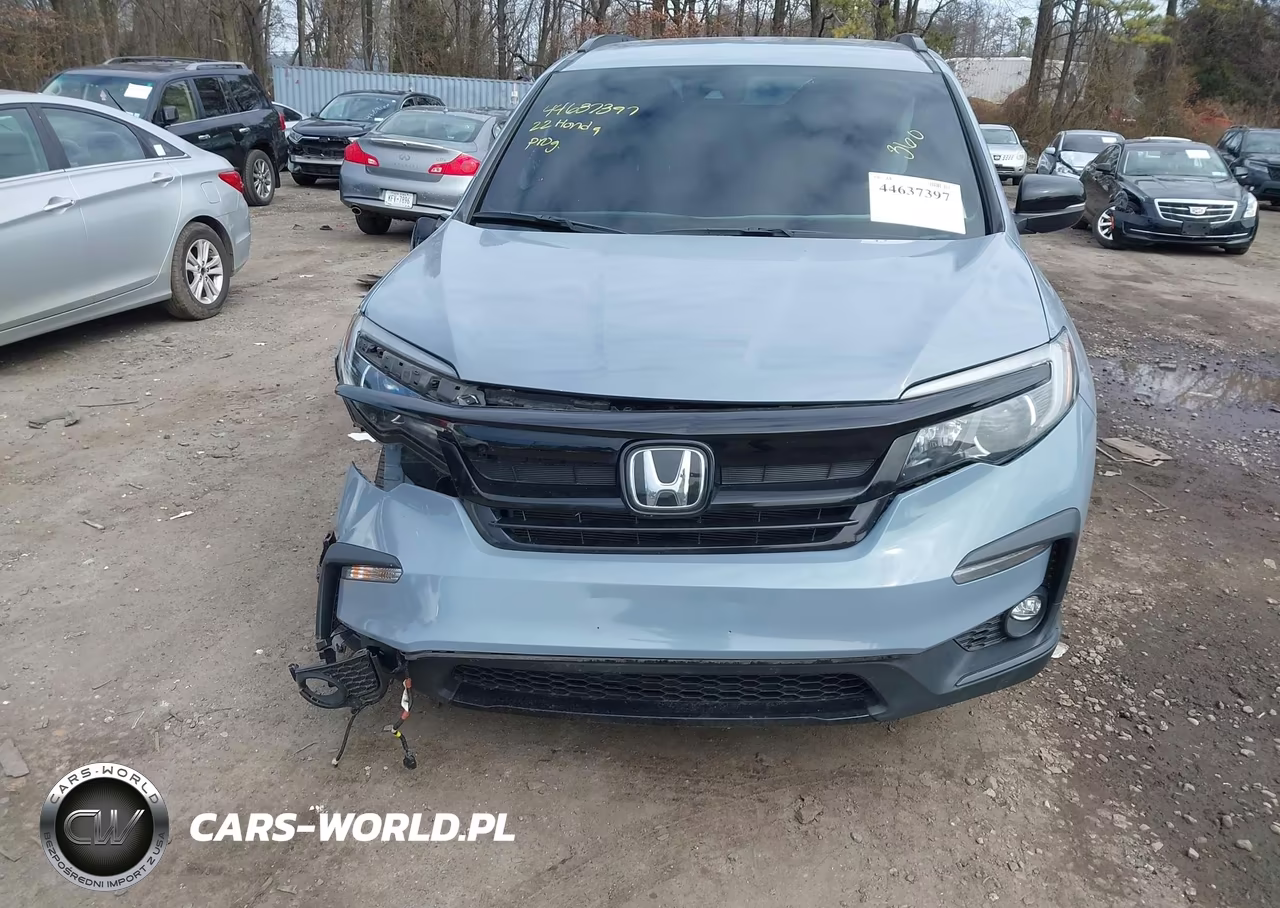 2022 Honda Pilot Awd Sport VIN:5FNYF6H3XNB090348 - 12