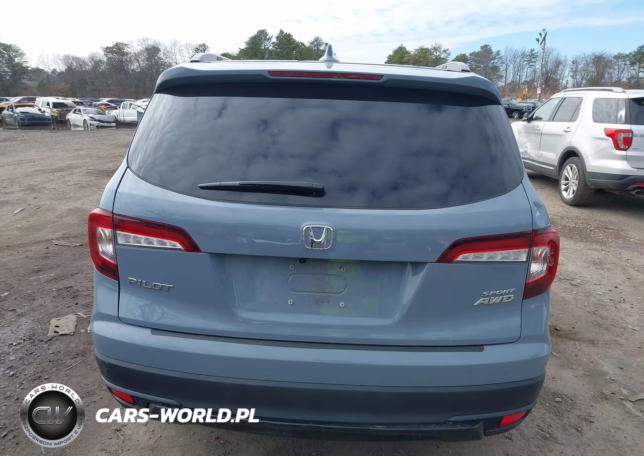 2022 Honda Pilot Awd Sport VIN:5FNYF6H3XNB090348 - 16
