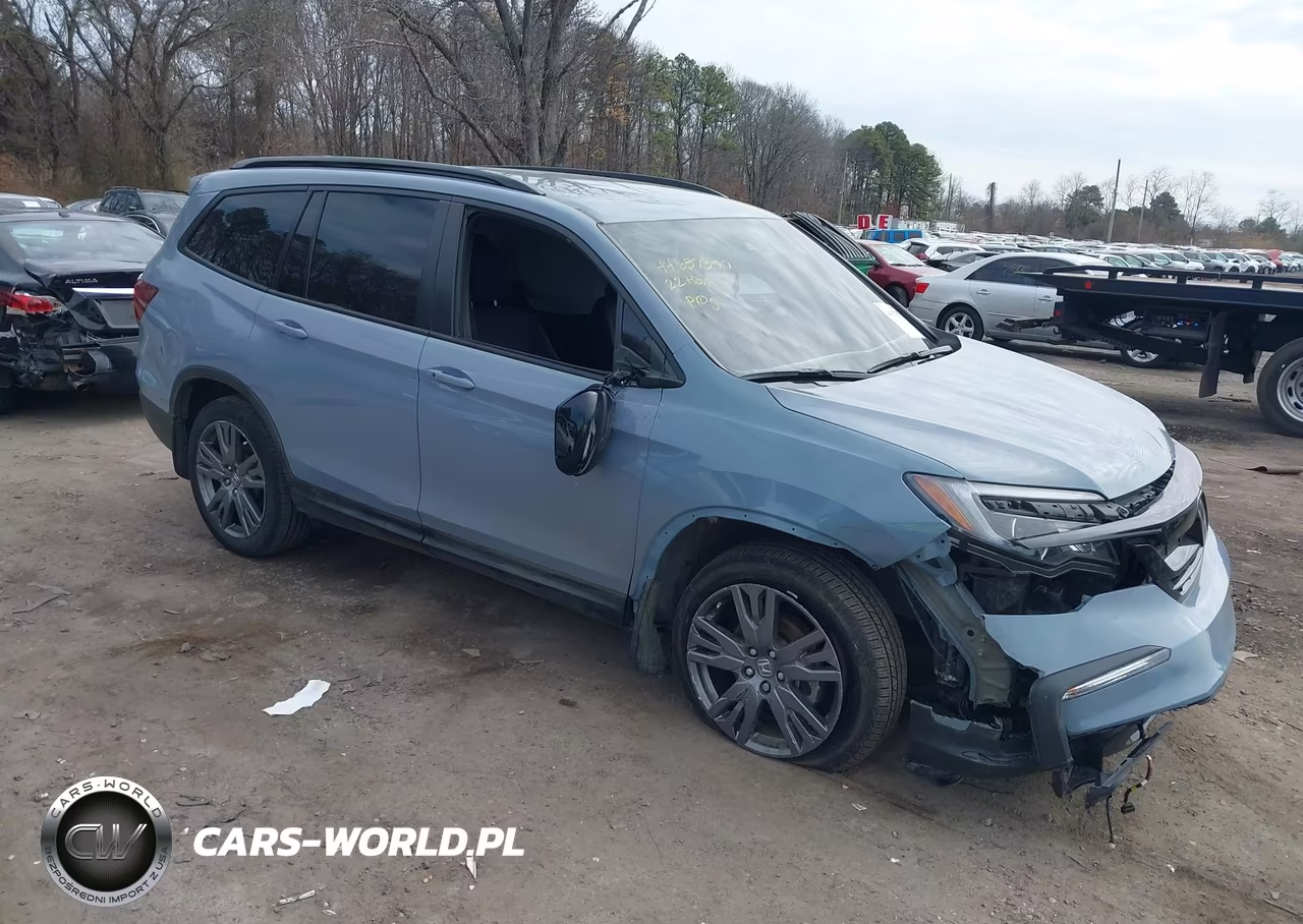 2022 Honda Pilot Awd Sport VIN:5FNYF6H3XNB090348 - 6