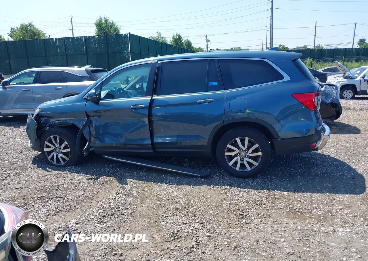 2021 Honda Pilot Awd Ex-L VIN:5FNYF6H55MB089480 - 14