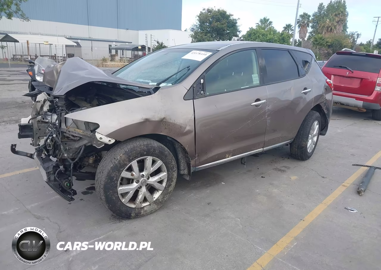 2012 Nissan Murano S VIN:JN8AZ1MW1CW221983 - 2