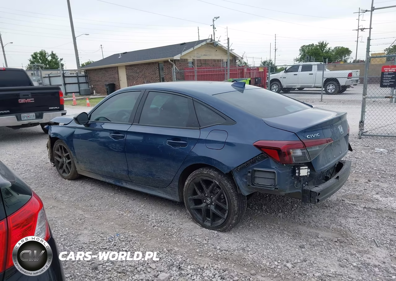 2025 Honda Civic Sport VIN:2HGFE2F52SH554716 - 15