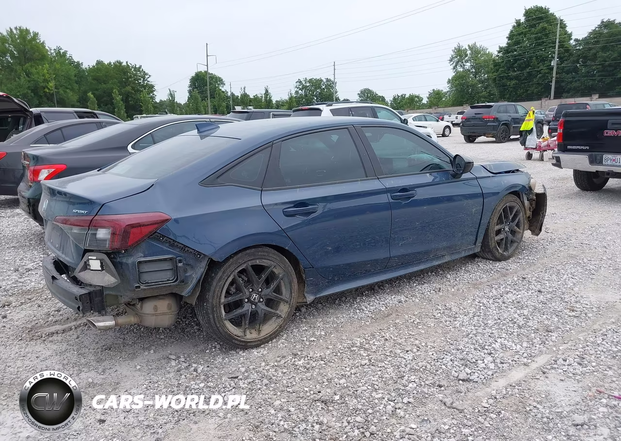 2025 Honda Civic Sport VIN:2HGFE2F52SH554716 - 4