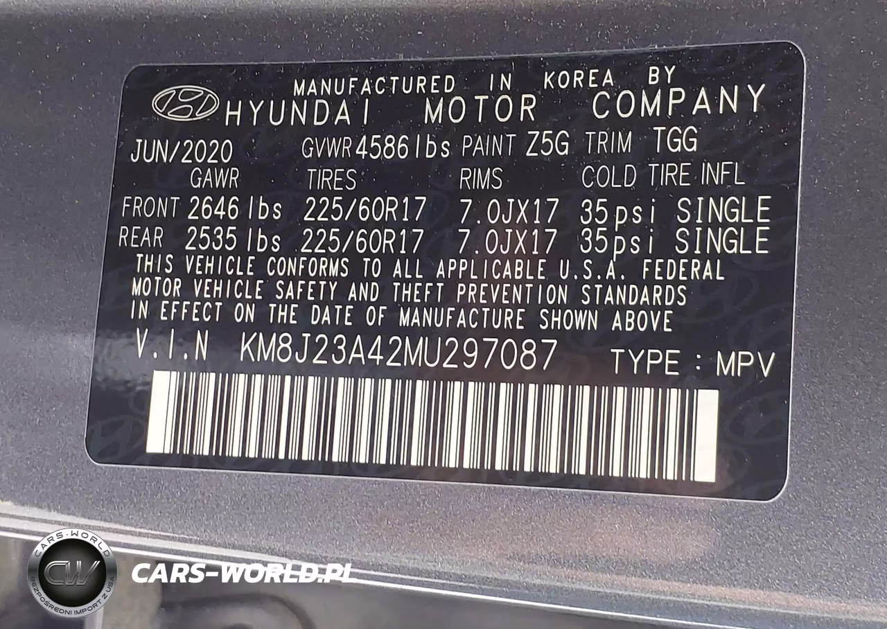 2021 Hyundai Tucson Se VIN:KM8J23A42MU297087 - 9