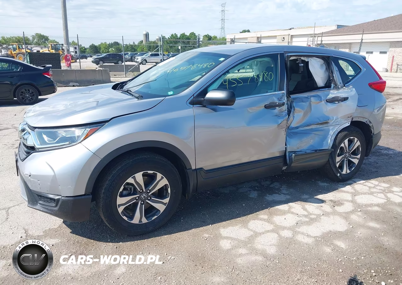 2019 Honda Cr-V Lx VIN:2HKRW6H33KH223341 - 2